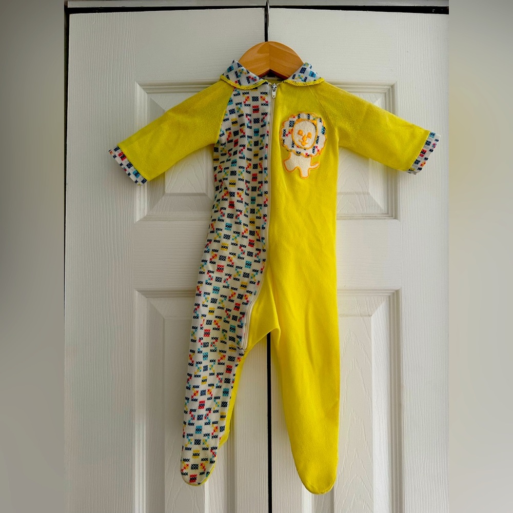 Vintage baby boy sleeper